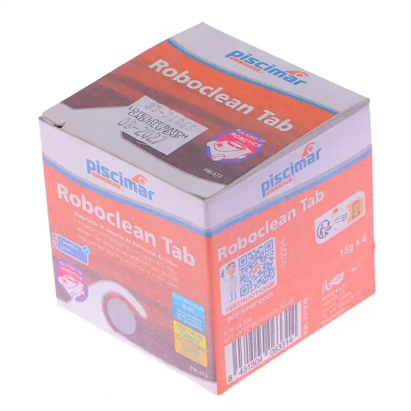 Roboclean Piscimar- améliore la capacité de filtration des robots piscines