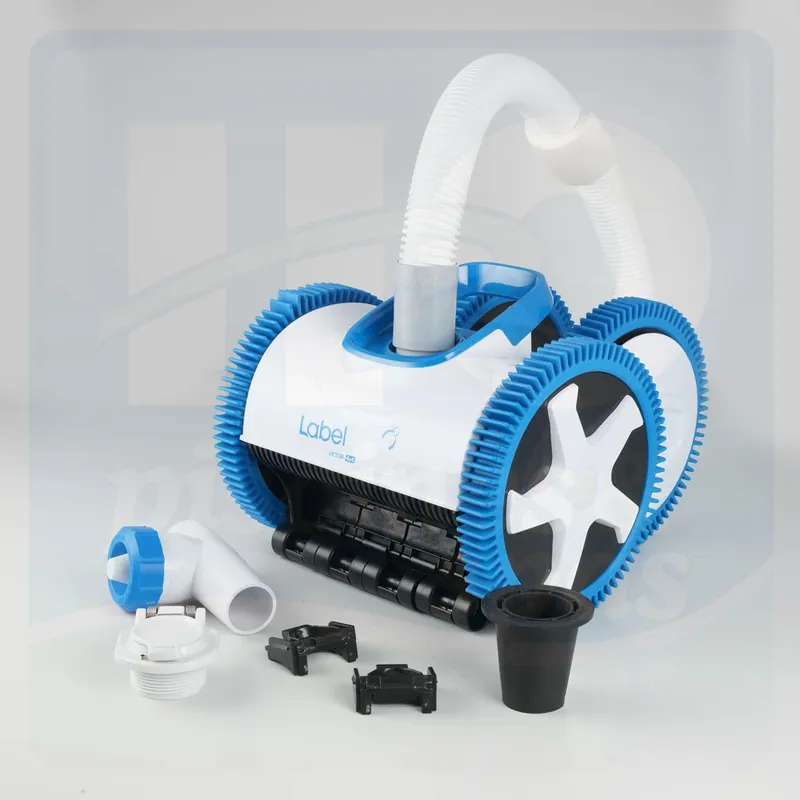 Robot hydraulique VICTOR 4 Roues - pour piscine Liner - Peinture - Polyester