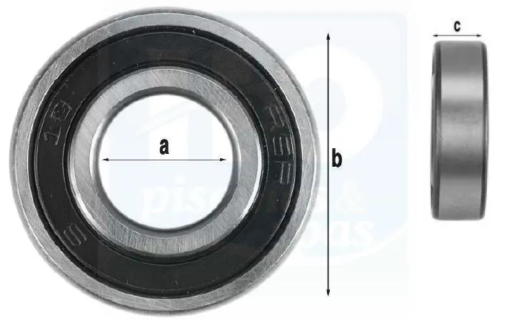 Roulement à billes 6205 pour pompe de piscine