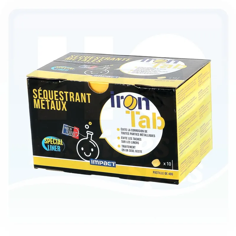 Séquestrant métaux IronTab