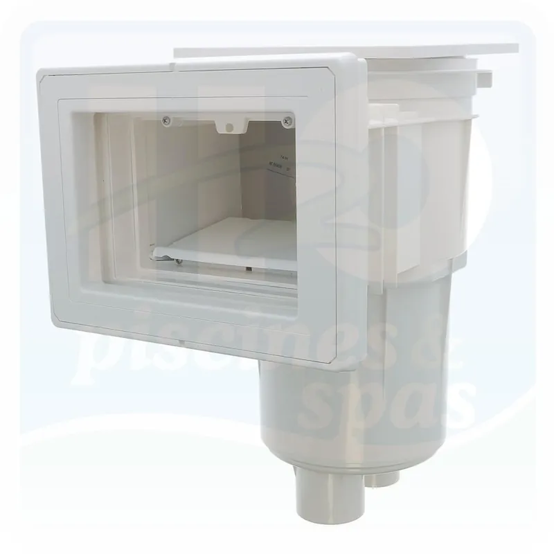 Skimmer ASTRAL 17.5 litres - Petite meurtrière pour piscine béton - Blanc