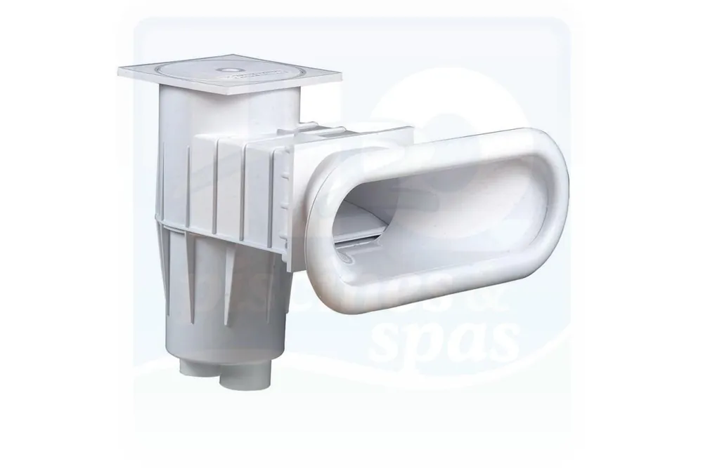 Skimmer HAYWARD Design - Grande meurtrière pour piscine Béton ou Liner - Blanc