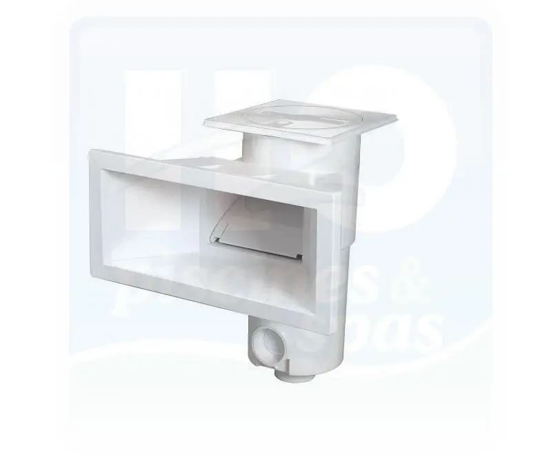 Skimmer SB-116 - AQUAREVA - Grande meurtrière pour piscine béton - Blanc