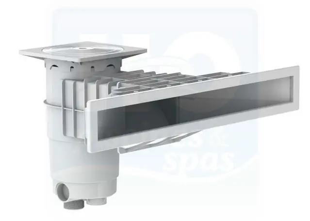Skimmer WELTICO - A800 pour piscine béton - Liner - Blanc