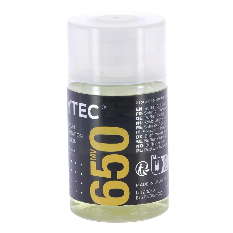 Solution tampon Rx 650mV pour étalonnage de sonde Redox - 30 ml