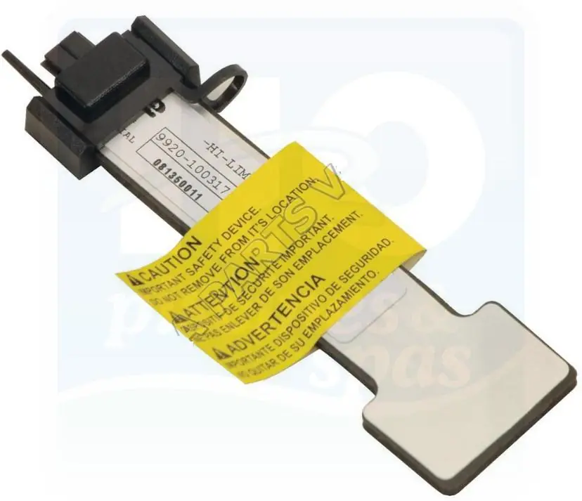 Sonde de température plate Hi Limit GECKO pour spa (modèle 9920-100317)