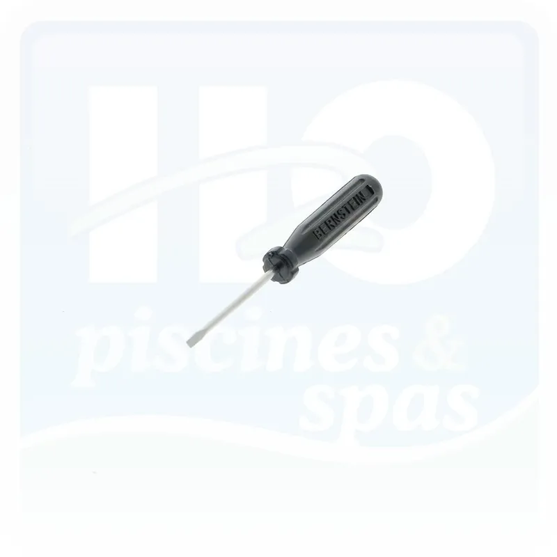 Tournevis droit pour capuchon de volet roulant DEL