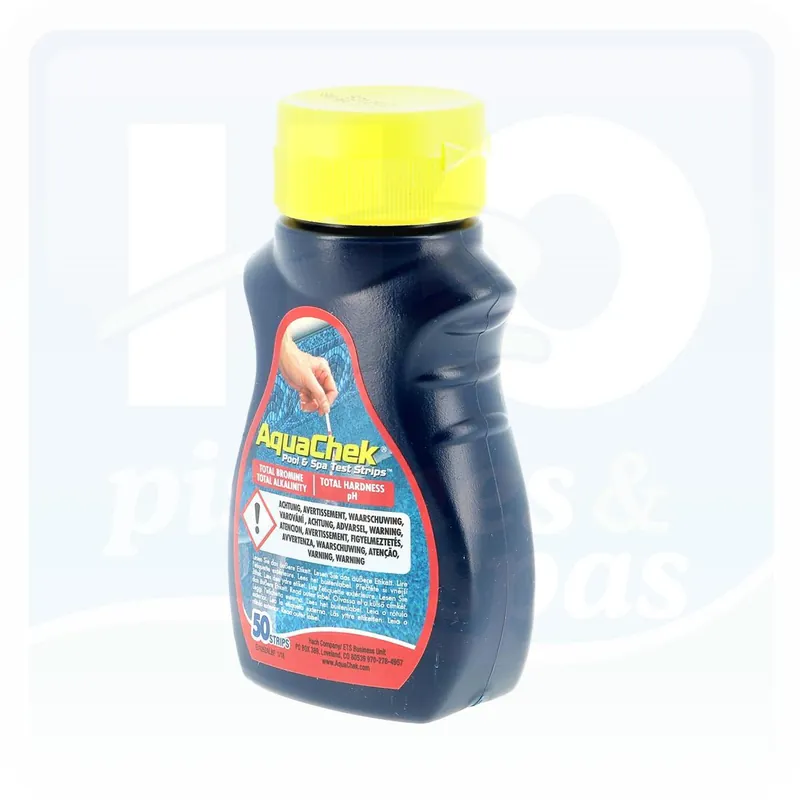 Trousse d‘analyse AQUACHEK® BROMINE 4 en 1 à 50 bandelettes
