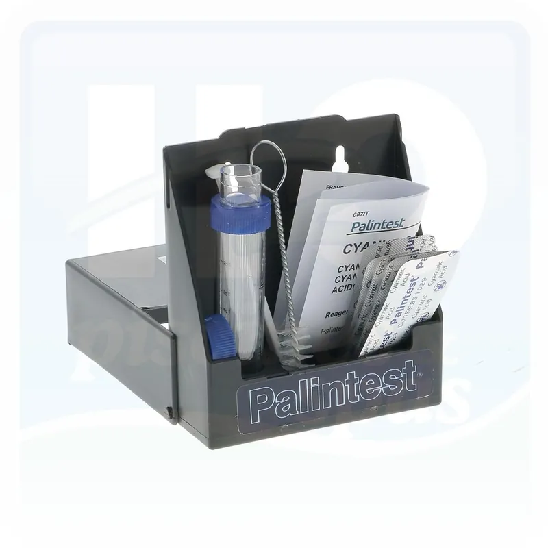 Trousse d‘analyse PALINTEST® - POOLTESTER™ acide cyanurique à tablettes