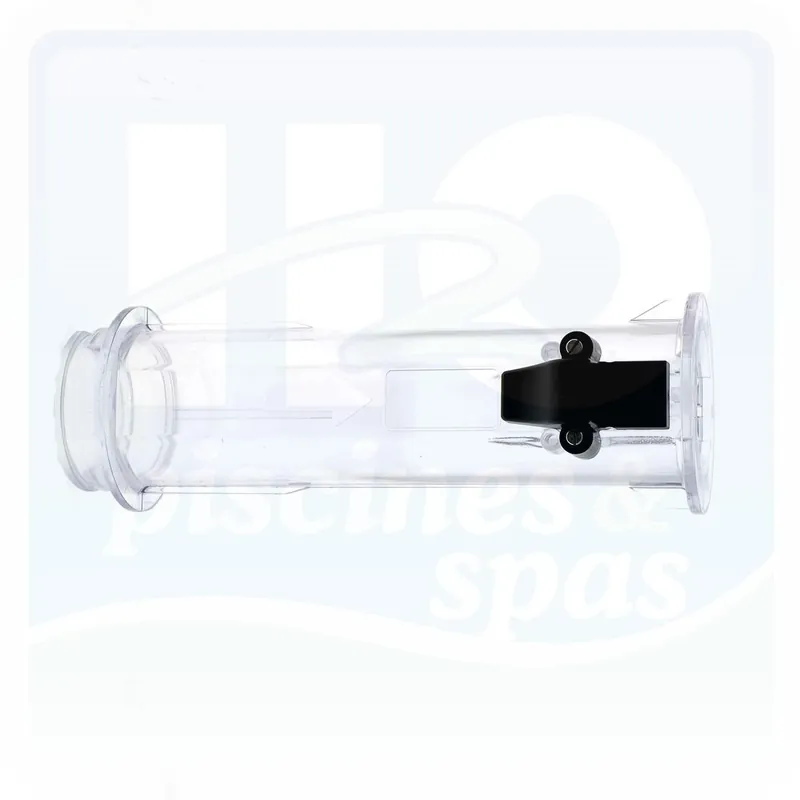 Tube transparent complet pour cellule d‘électrolyse au sel REGUL CR20 pour piscine