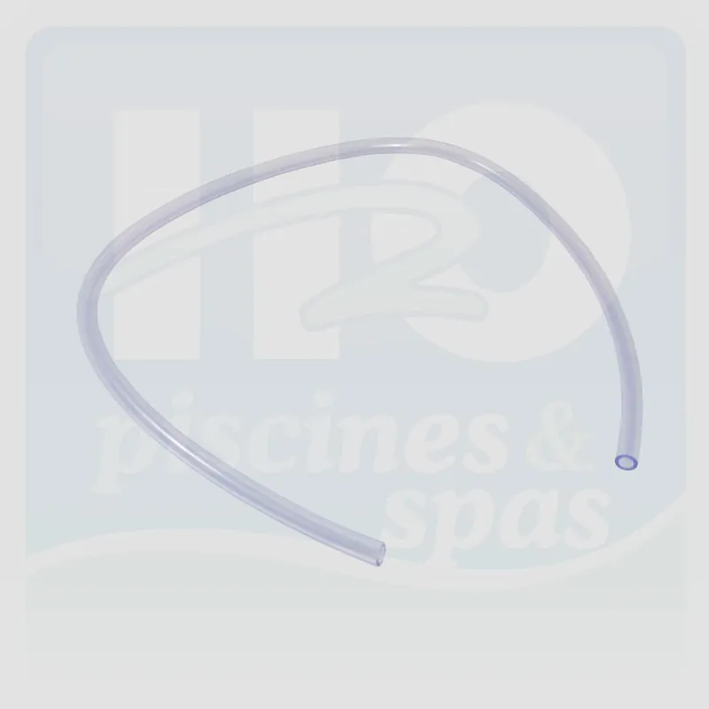 Tuyau transparent pour réseau d‘air de spa 1/4" x 3/8" - Le mètre linéaire
