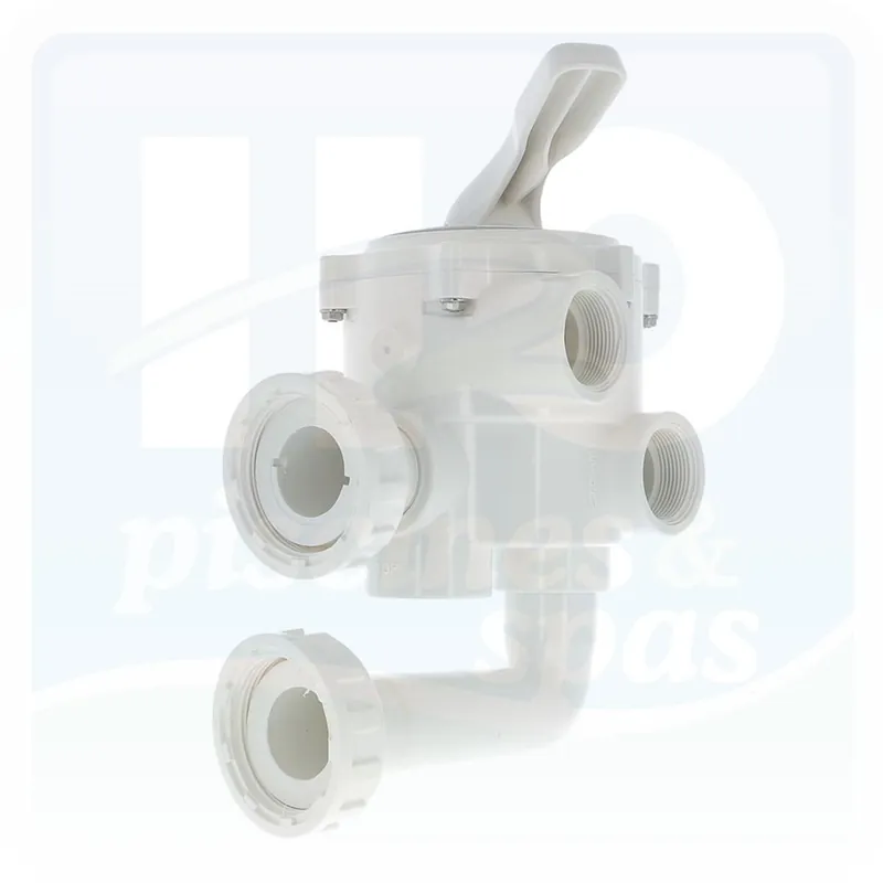 Vanne 1"1/2 pour filtre à sable CERTIKIN - SNTE - Blanche