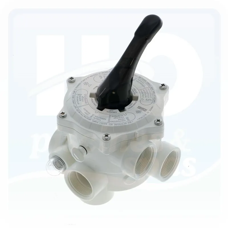 Vanne multivoie PRAHER® 1"1/2 toutes à visser pour filtre à sable de piscine SM10