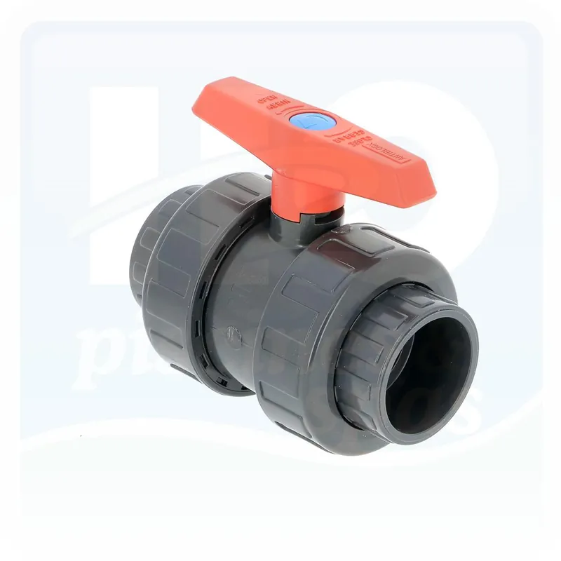Vanne PVC à coller ANTIBLOCK en diamètre 50 mm - PN16