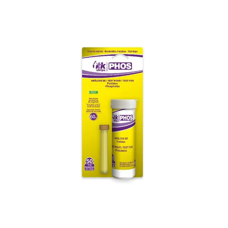 Testeur FTK-Phosphates 50 bandelettes