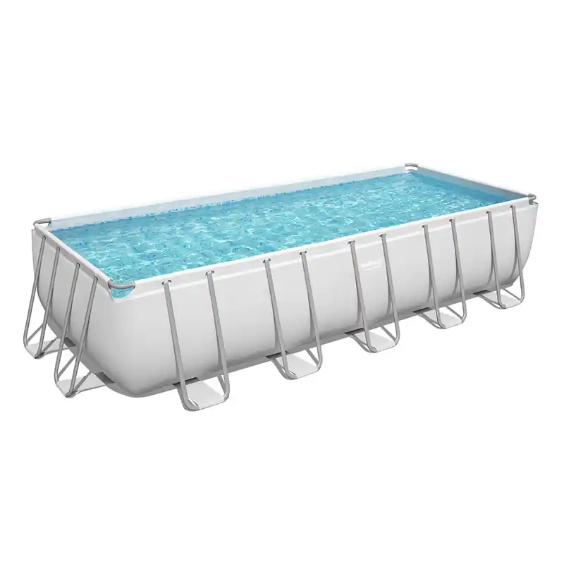 Piscine tubulaire 6,40x 2,74x ↕1,32m Rectangulaire Bestway Power Steel