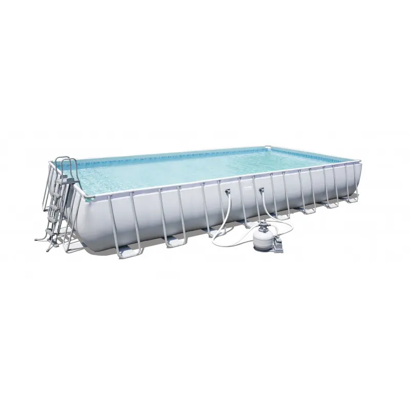 Piscine tubulaire 9,56x 4,88x ↕1,32m Rectangulaire Bestway Power Steel