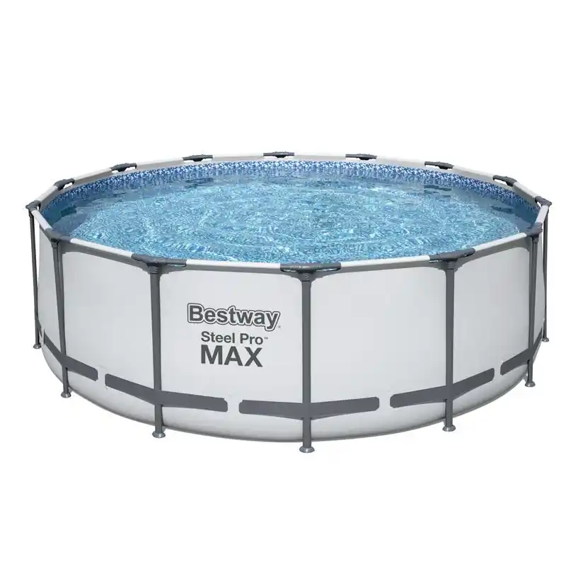 Piscine tubulaire Ronde Bestway Steel Pro Max 4,27 x ↕1,22m + élémt secu 19270