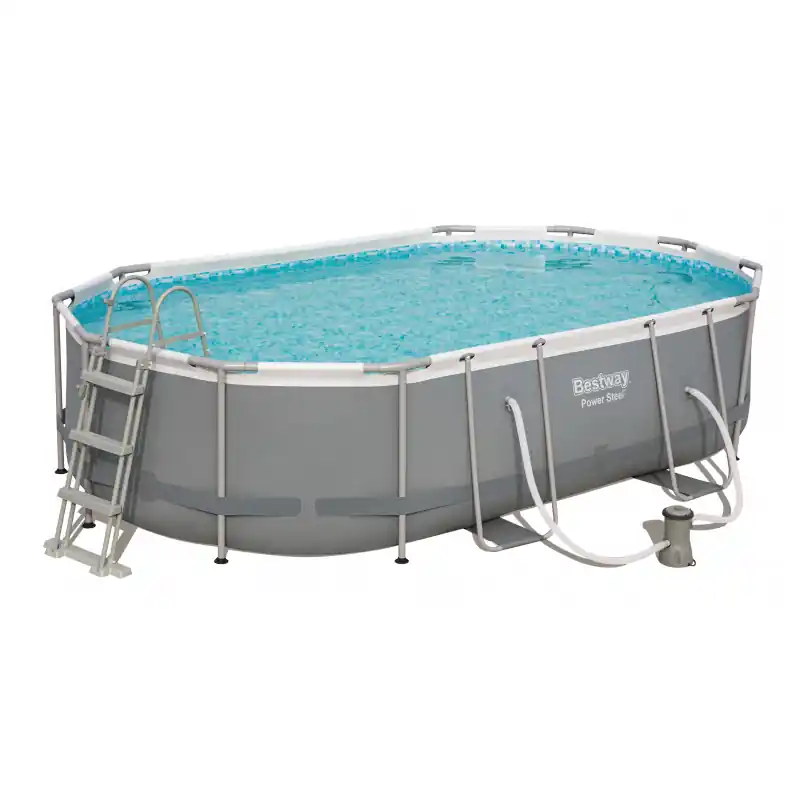 Piscine tubulaire 4,88x 3,05x ↕1,07m Ovale Bestway Power Steel
