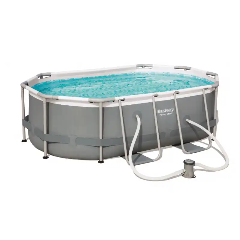 Piscine tubulaire 3,05x 2,00x ↕0,84m Ovale Bestway Power Steel