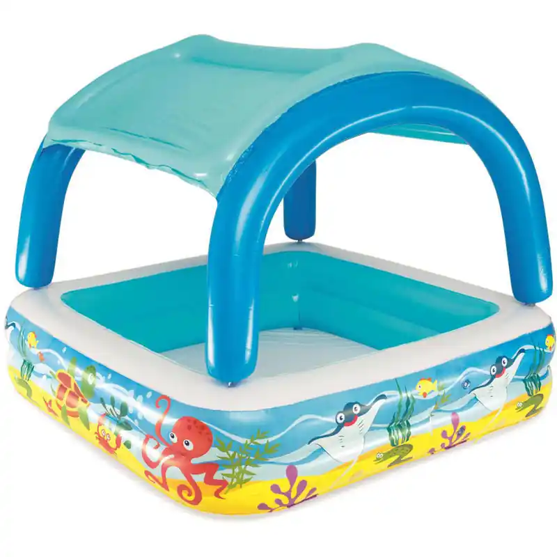 Piscinette carrée 1,40x 1,40x ↕1,14m Bestway