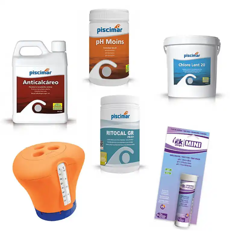 Kit de démarrage Piscine hors sol de 0 à 10 m3