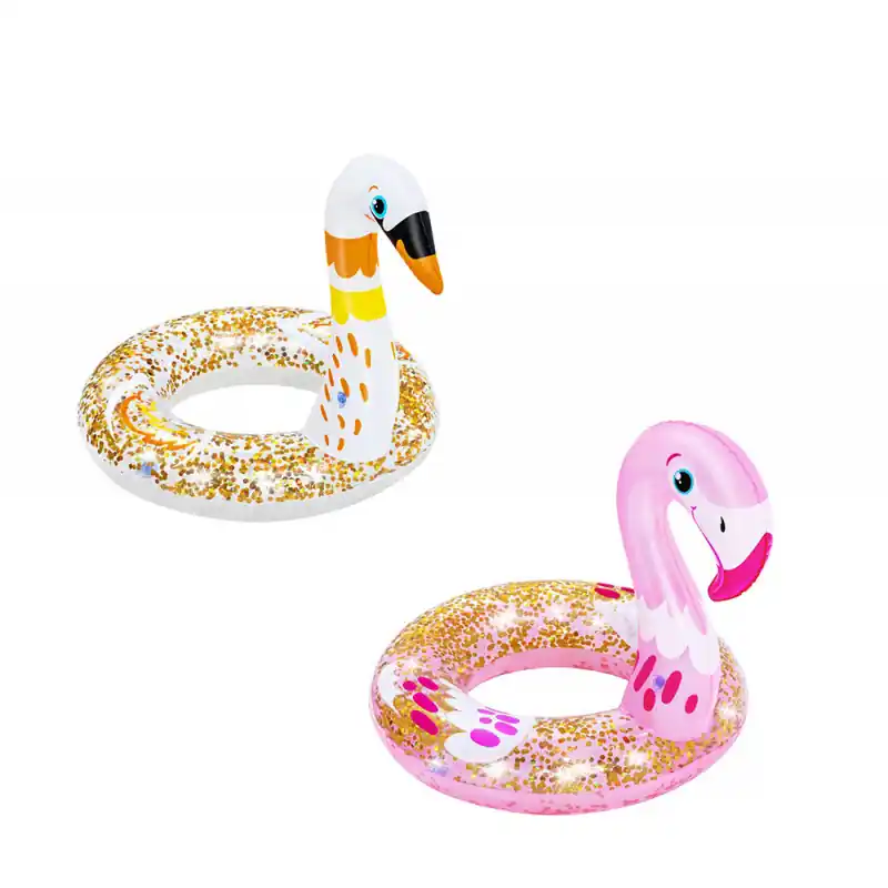 Bouée gonflable animal avec paillettes Bestway