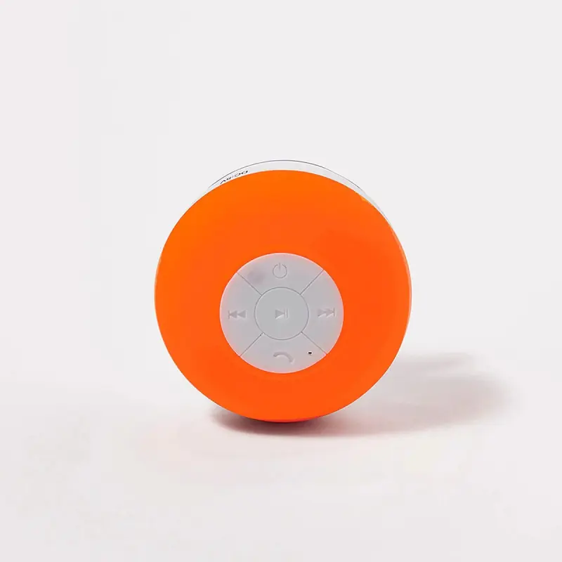 Enceinte Bluetooth et Waterproof coloris orange Sunnylife