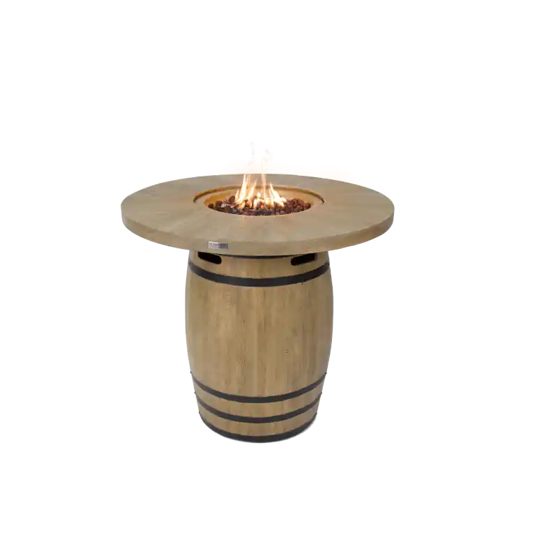 Table haute brasero Lafite Barel