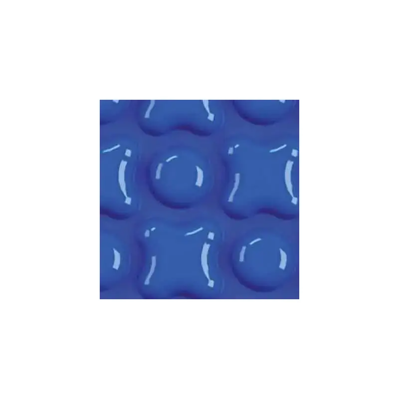 Bâche à bulles bordée 4 côtés 500 µ OXO Bleu