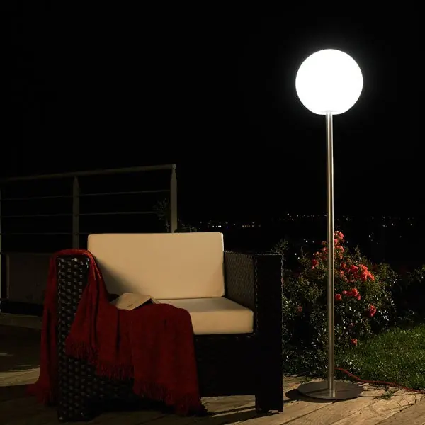 Lampe d‘extérieure avec abat-jour rond Rondo