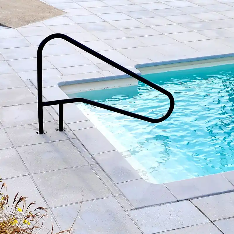 Rampe piscine 140 cm