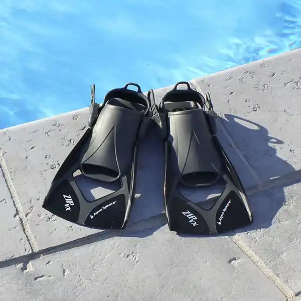 Palmes de natation Gris-Noir