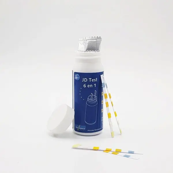 Testeur bandelette piscine JD Test 6 en 1