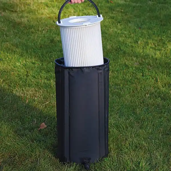 Réservoir de nettoyage filtre piscine JD Filter Clean
