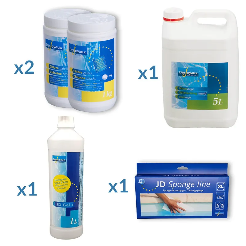 Kit Hivernage piscine - Jusqu‘à 100 m3