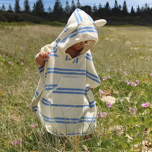 Poncho de bain enfant 3/6 ans