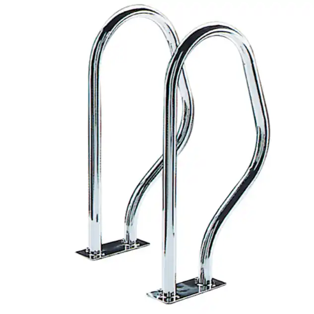 Sortie de bain 470 x 800 inox - 2 éléments