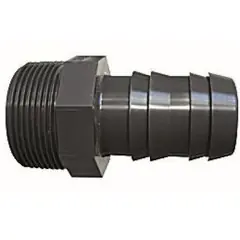Raccord cannelé mâle à visser