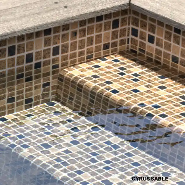 Liner imprimé mosaïque PF4000 Cyrus Sable