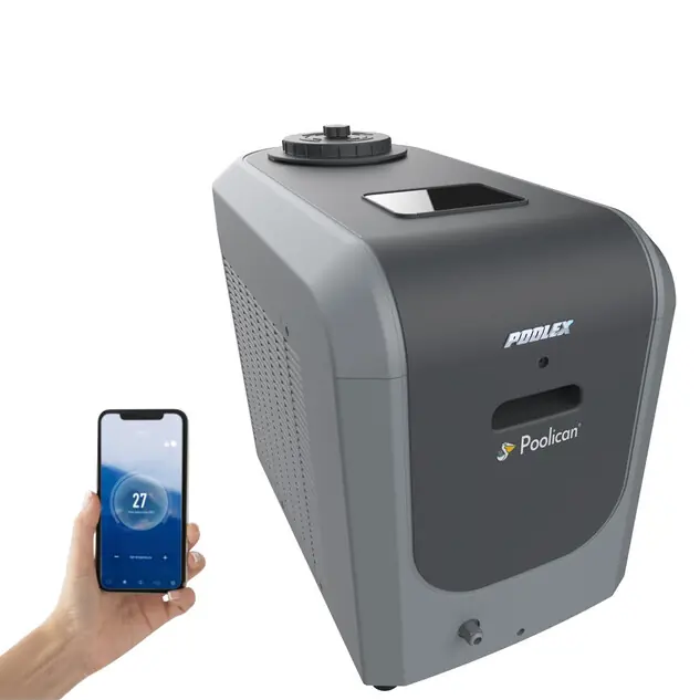 Poolican 4 en 1 Filtration, pompe, chauffage, traitement