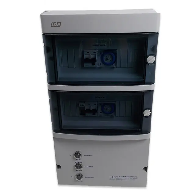 Coffret filtration 1 projecteur 300 VA avec balai asservi