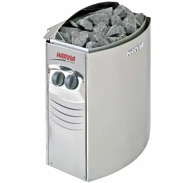 Poele harvia 6 kw mono/tri avec unité de contrôle