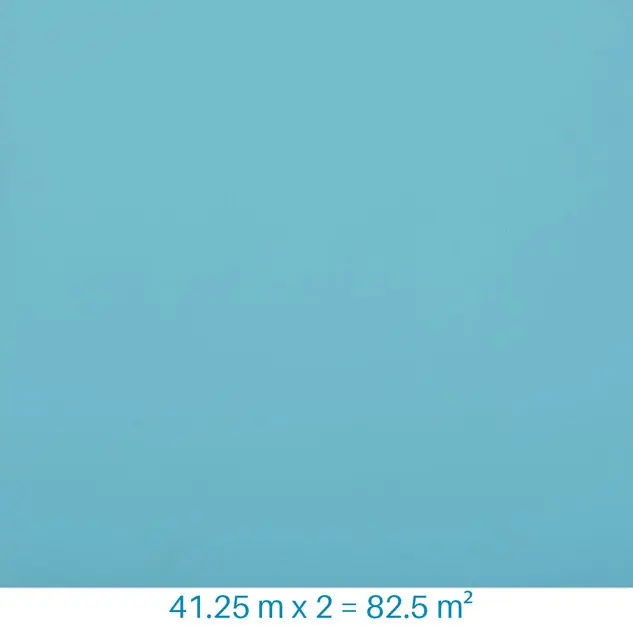 Liner pvc armé couleur vert Caraïbes Armeflex 41,25 m² x 2