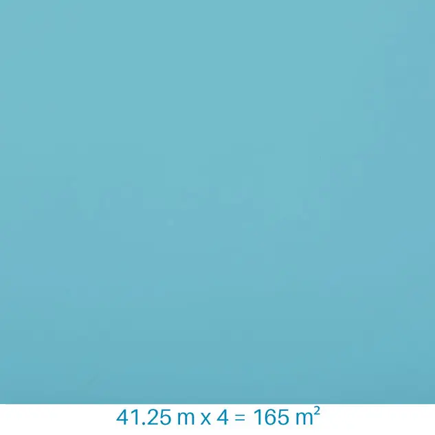 Liner pvc armé couleur vert Caraïbes Armeflex 41,25 m² x 4