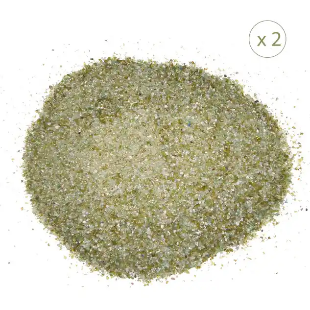 Sac de verre filtrant fin de 25 kg x 2