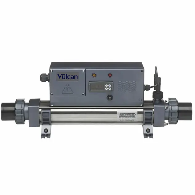Réchauffeur piscine digital vulcan titane 4.5 kw mono