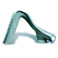 Toboggan Typhoon avec prise d‘eau coloris sable - H 2.10 m