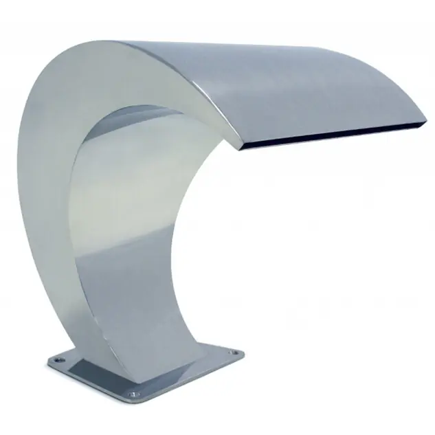 Cascade lame d‘eau en inox largeur 35 cm