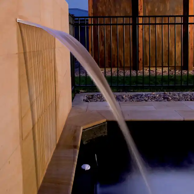 Cascade en ABS Silkflow largeur 600 mm